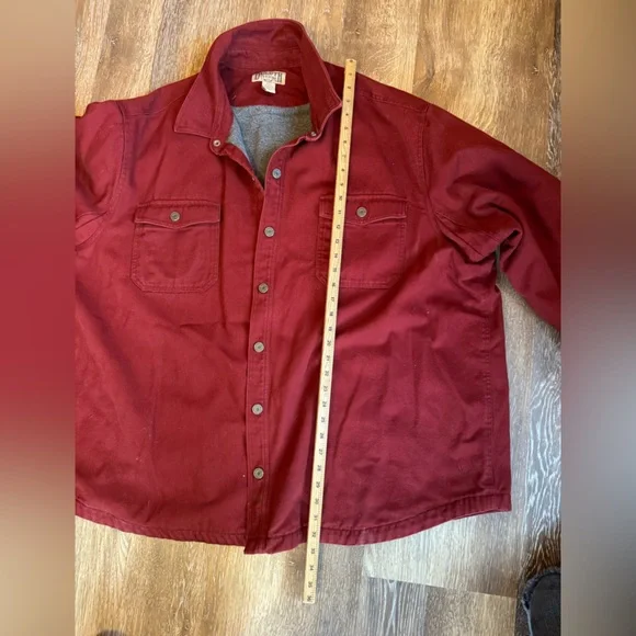Duluth Trading Co 4XL fleece lined, heavy duty Fire Hose Shirt Jac! - Picture 8 of 15